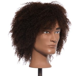 Cameron – 100% Human Textured Hair Mannequin