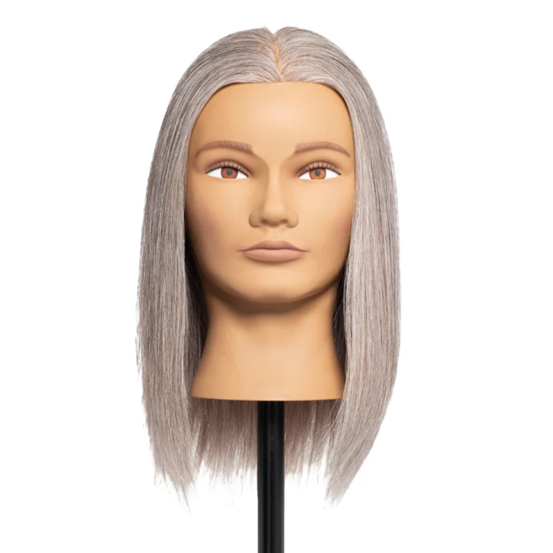 Pearl Cap Human Hair Mannequin